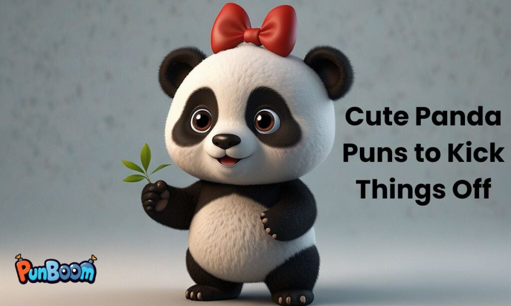 Cute Panda Puns to Kick Things Off
