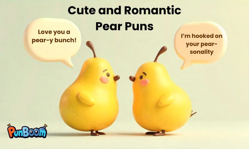 Cute and Romantic Pear Puns