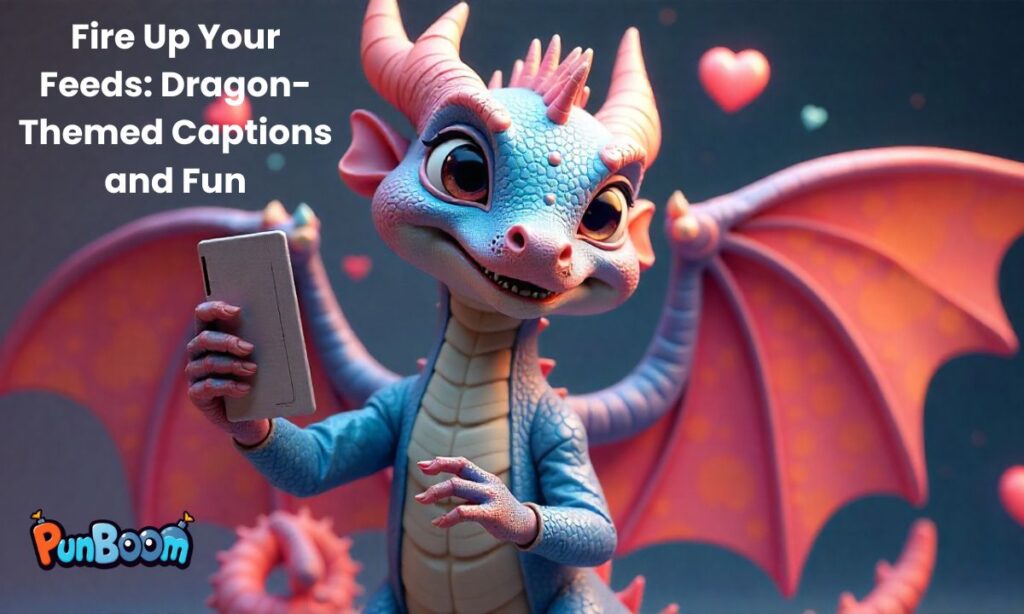 Fire Up Your Feeds Dragon-Themed Captions and Fun