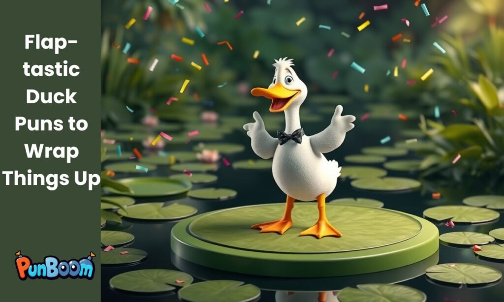 Flap-tastic Duck Puns to Wrap Things Up