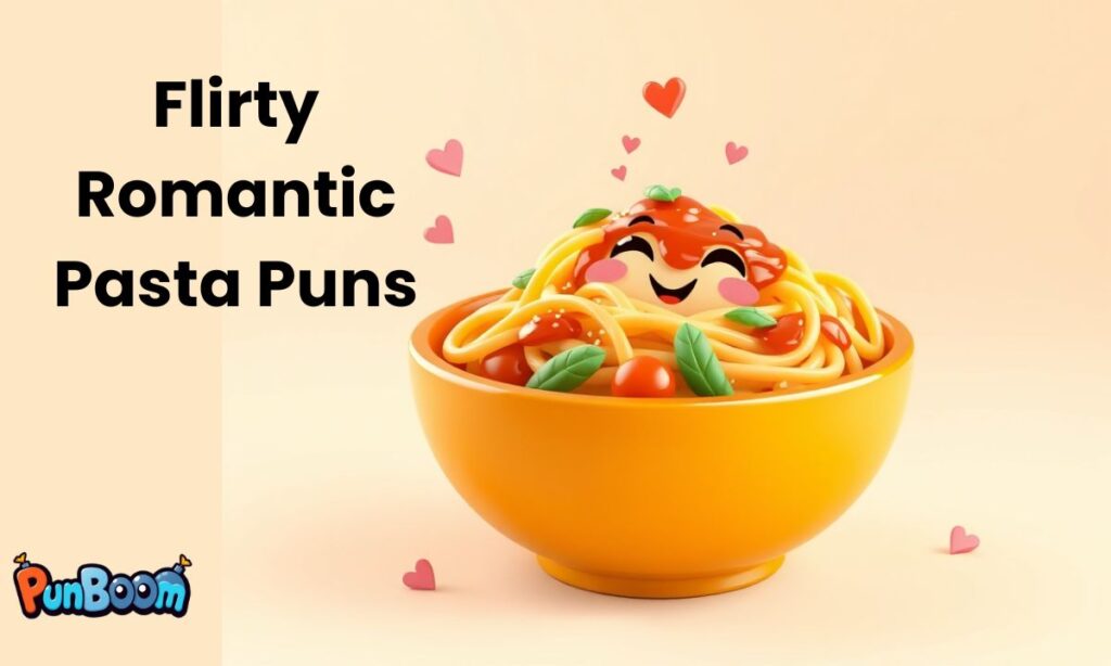 Flirty Romantic Pasta Puns
