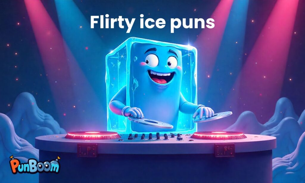 Flirty ice puns