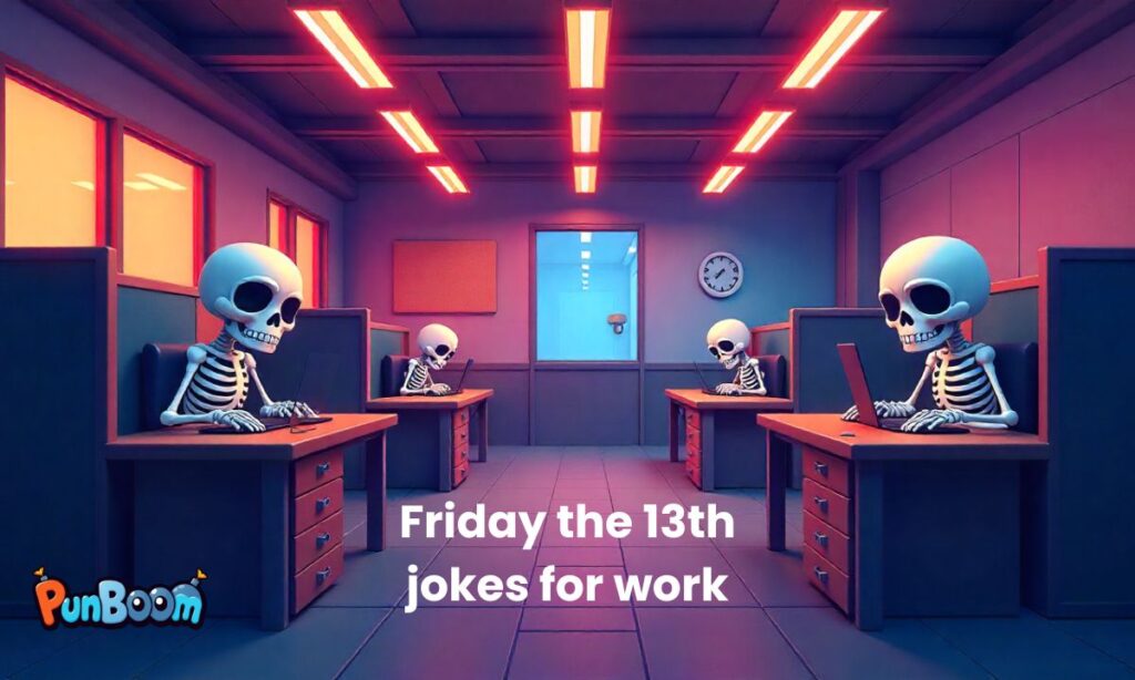 Friday the 13th jokes for work