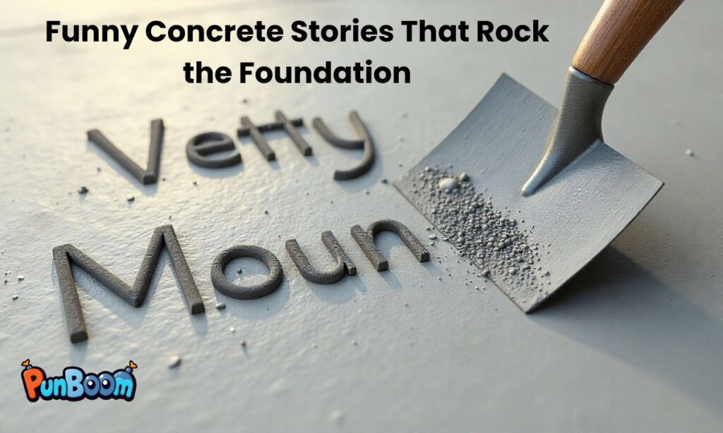 Funny Concrete Stories That Rock the Foundation