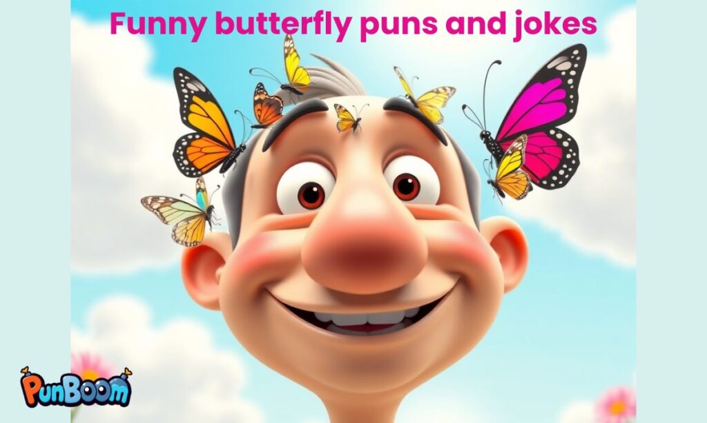 Funny butterfly puns and jokes