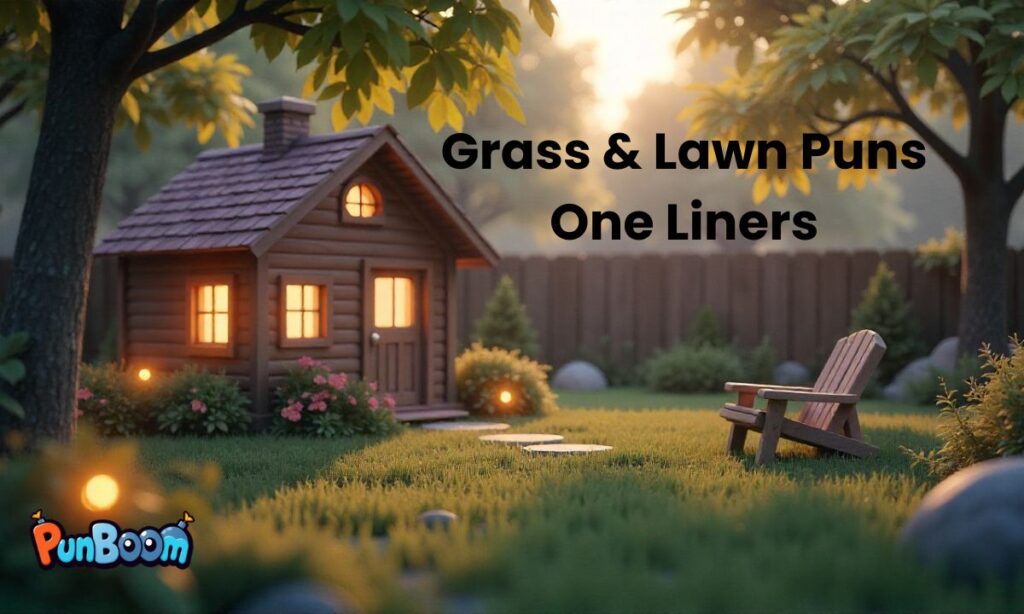 Grass & Lawn Puns One Liners