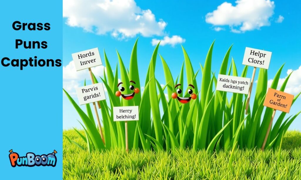 Grass Puns Captions