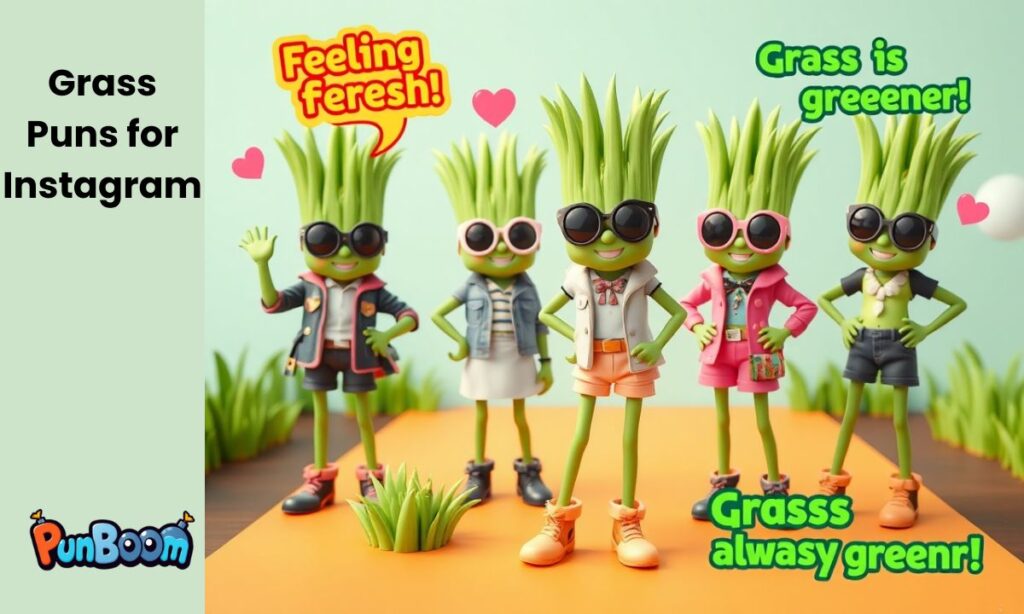 Grass Puns for Instagram