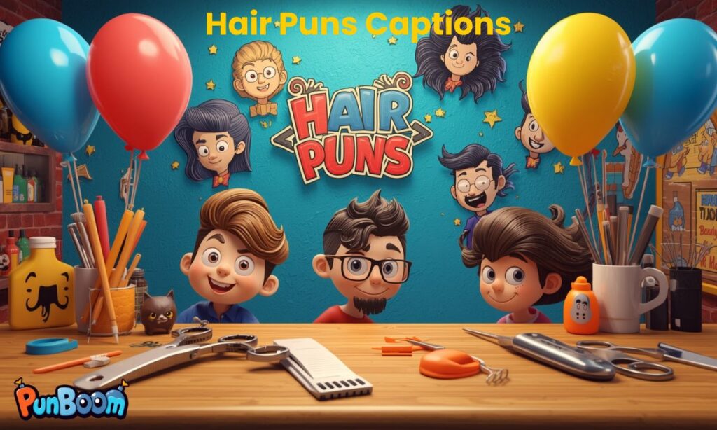 Hair Puns Captions