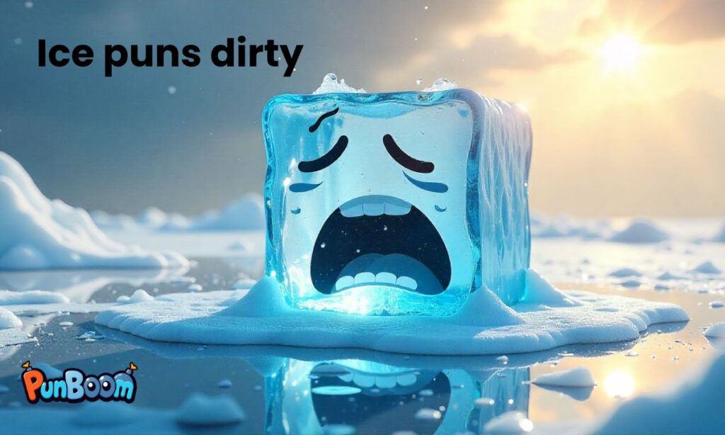 Ice puns dirty