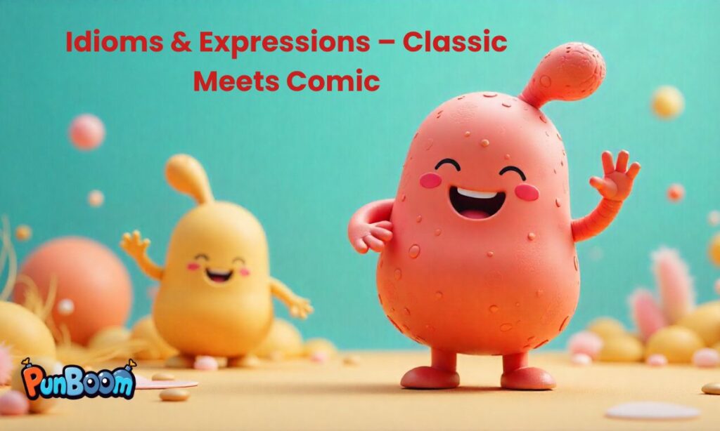 Idioms & Expressions – Classic Meets Comic