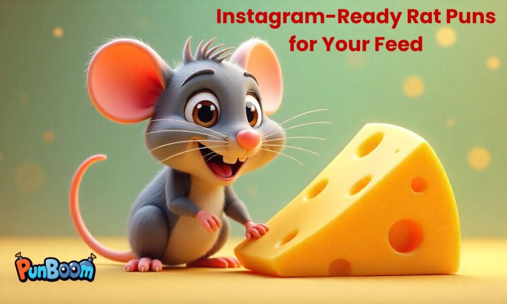 Instagram-Ready Rat Puns for Your Feed