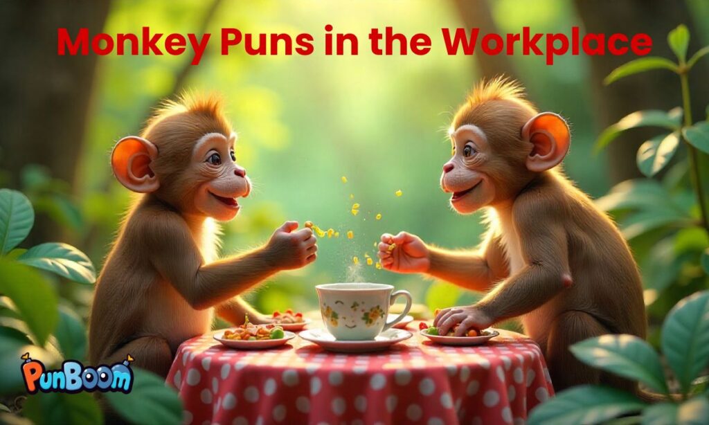 Monkey Puns in the Workplace
