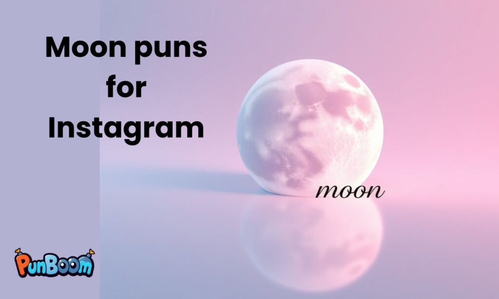 Moon puns for Instagram