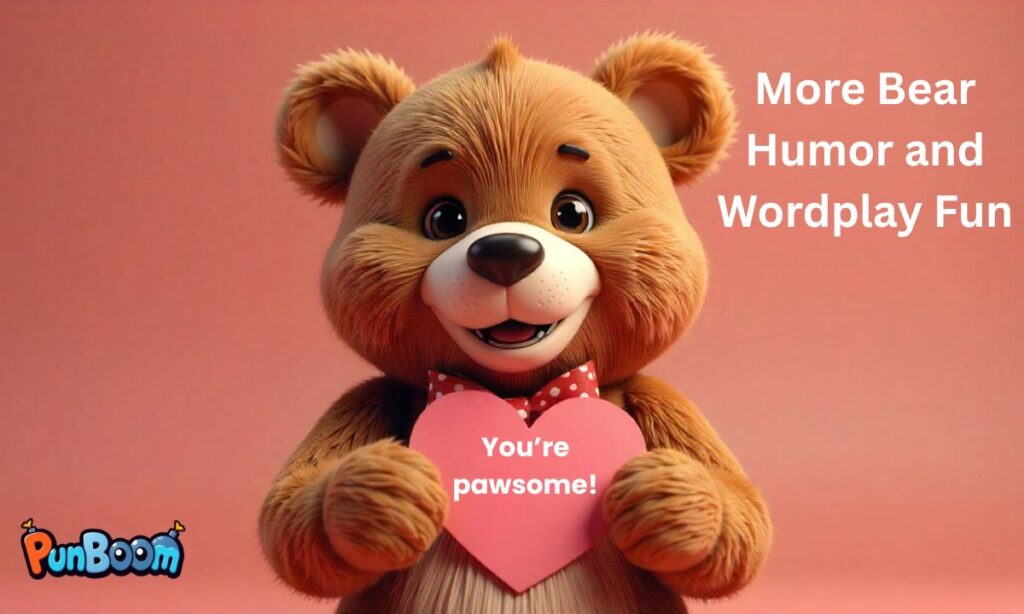 More Bear Humor and Wordplay Fun