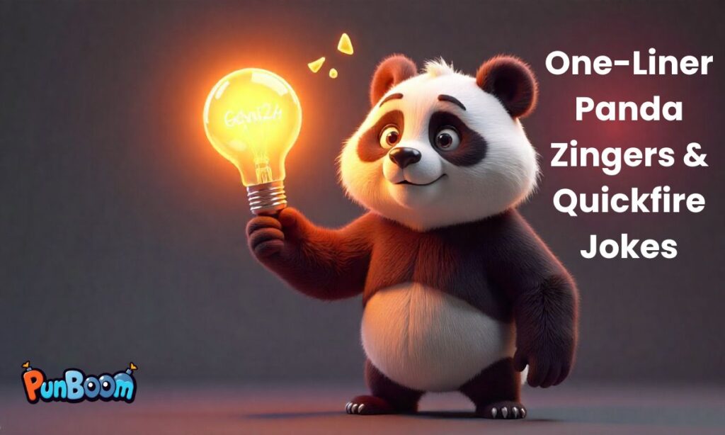 One-Liner Panda Zingers & Quickfire Jokes