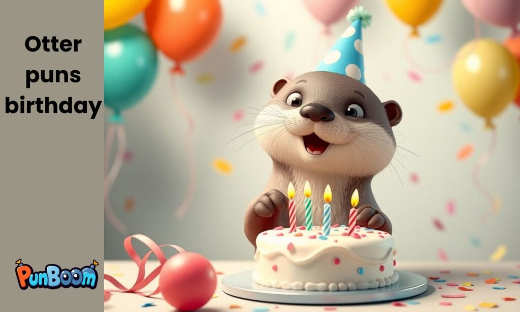 Otter puns birthday