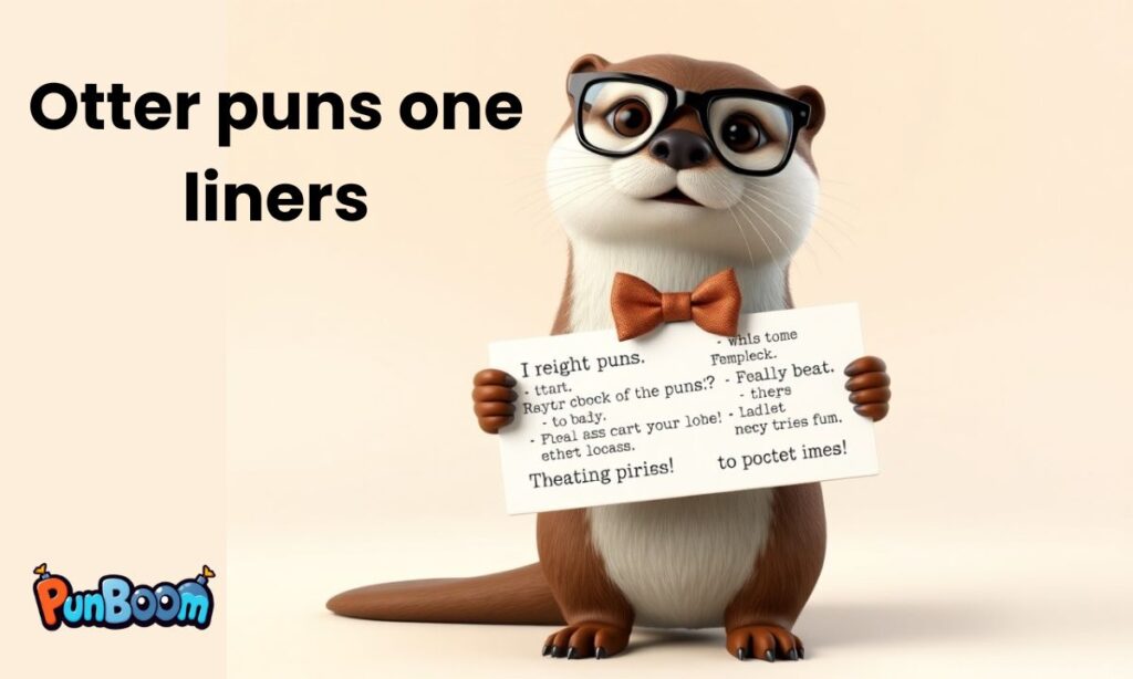 Otter puns one liners
