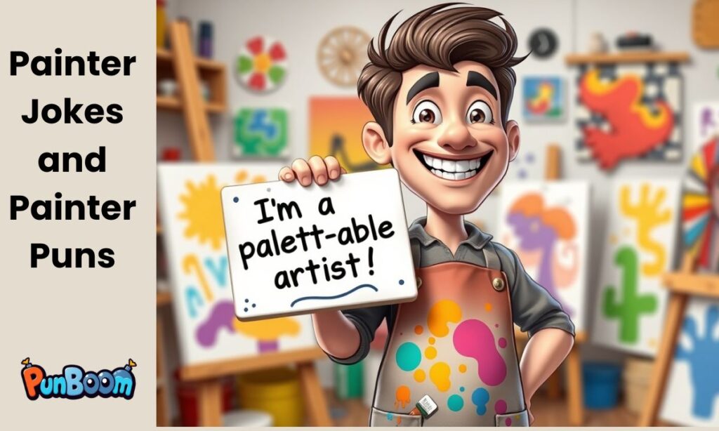 Painter Jokes and Painter Puns