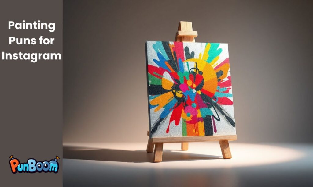 Painting Puns for Instagram