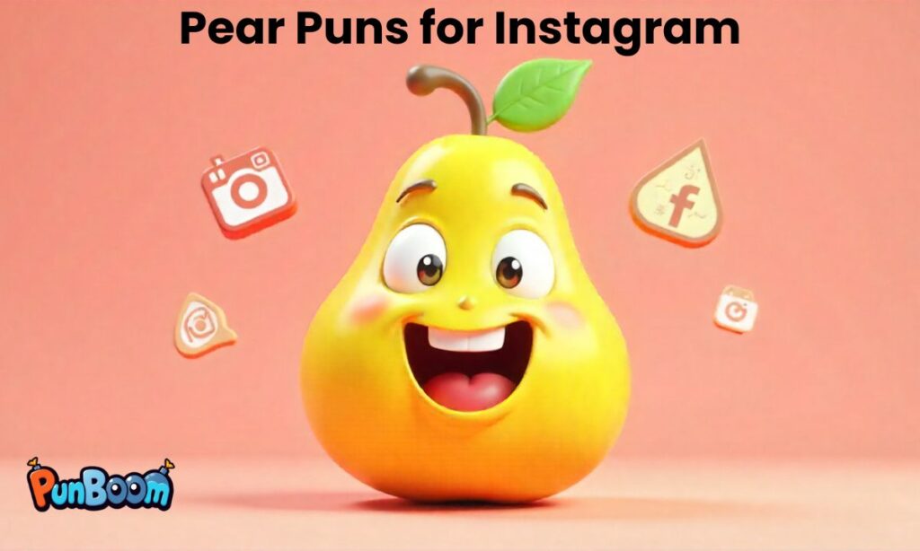Pear Puns for Instagram