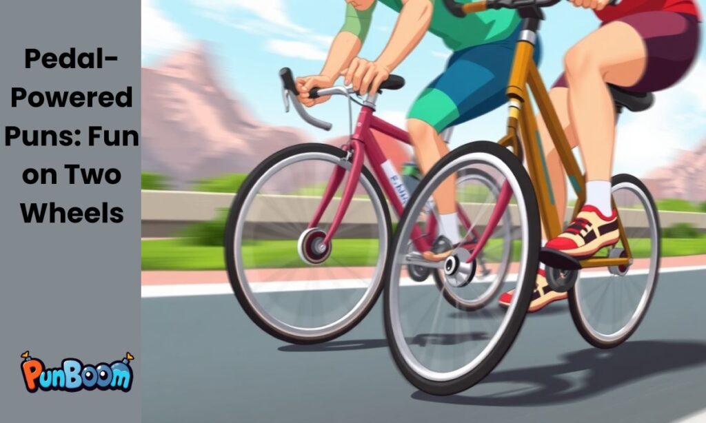 Pedal-Powered Puns Fun on Two Wheels