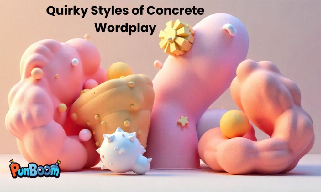 Quirky Styles of Concrete Wordplay