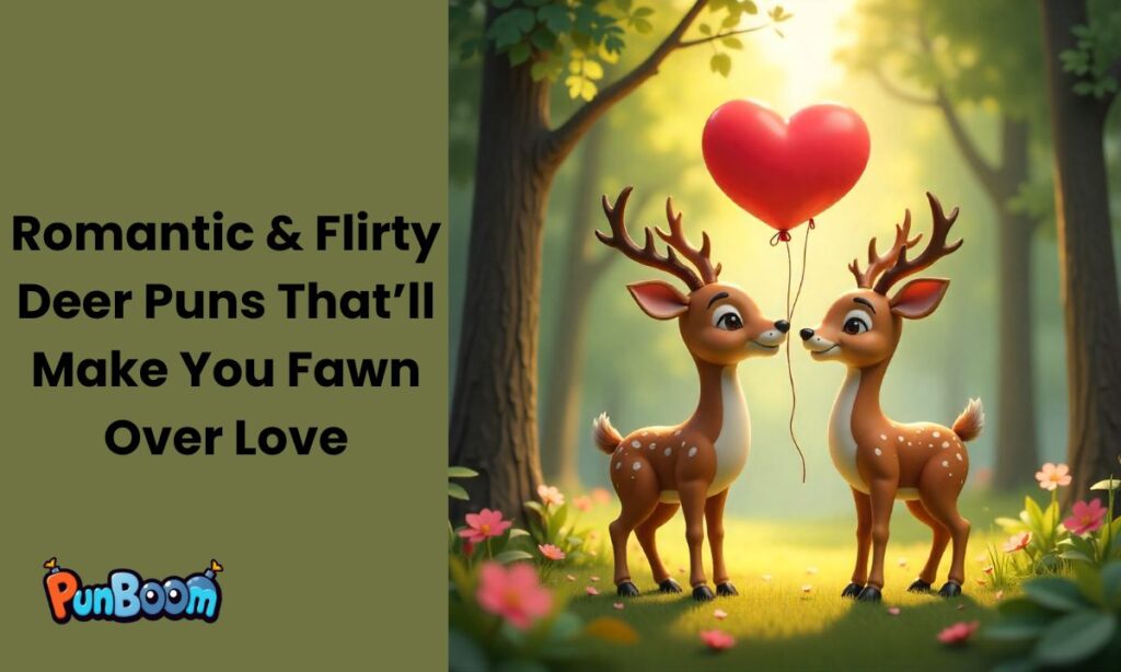 Romantic & Flirty Deer Puns That’ll Make You Fawn Over Love