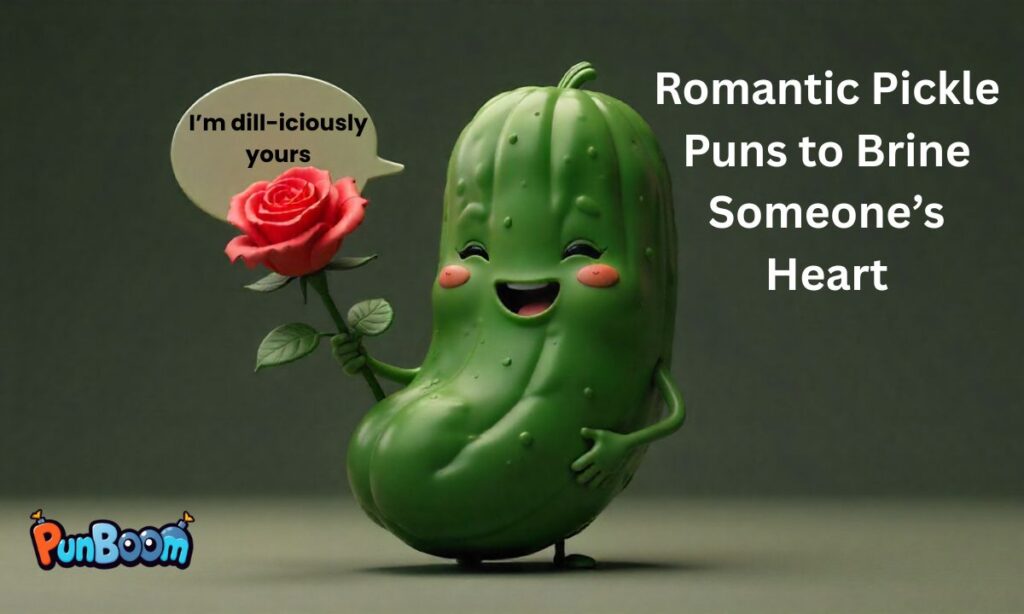 Romantic Pickle Puns to Brine Someone’s Heart