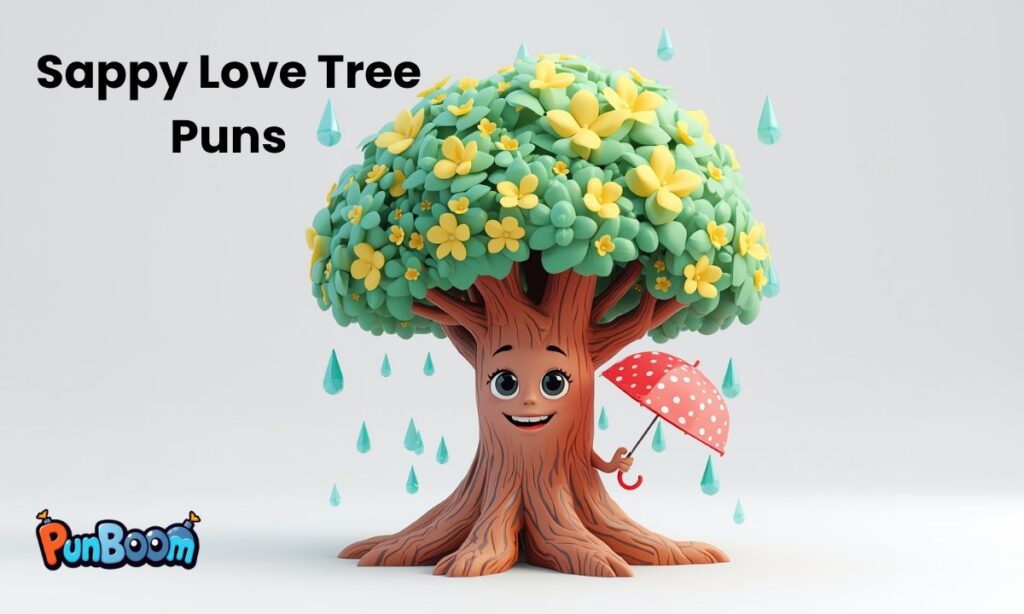 Sappy Love Tree Puns