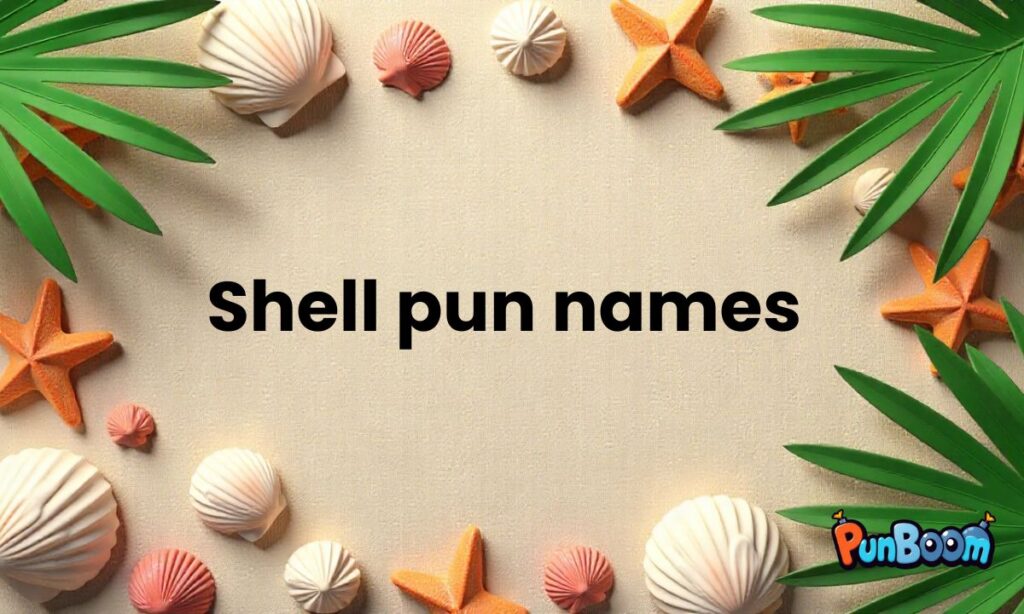 Shell pun names