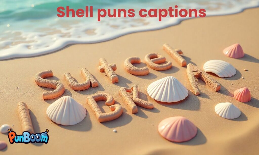 Shell puns captions