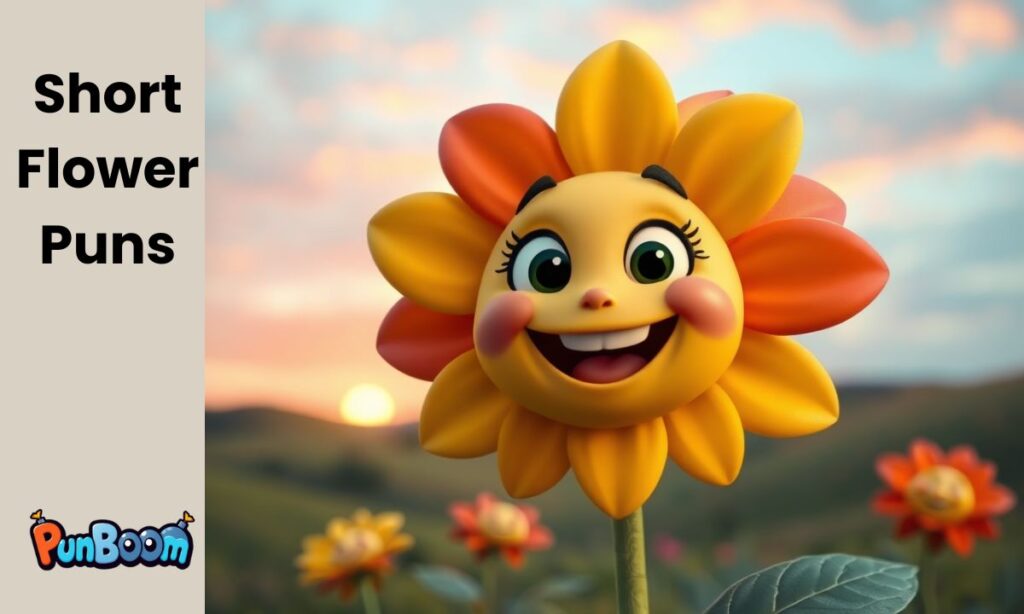 Short Flower Puns