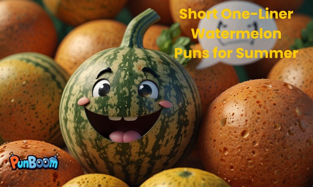 Short One-Liner Watermelon Puns for Summer