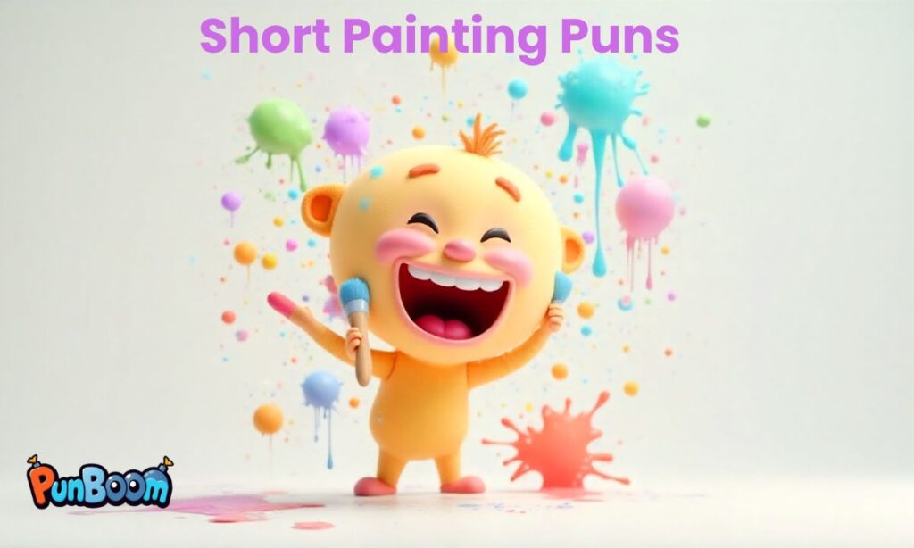 Short Painting Puns