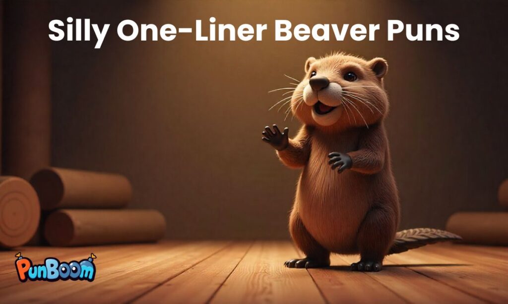 Silly One-Liner Beaver Puns