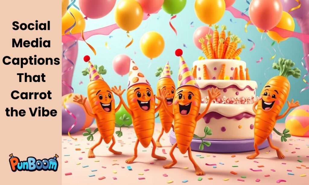 Social Media Captions That Carrot the Vibe