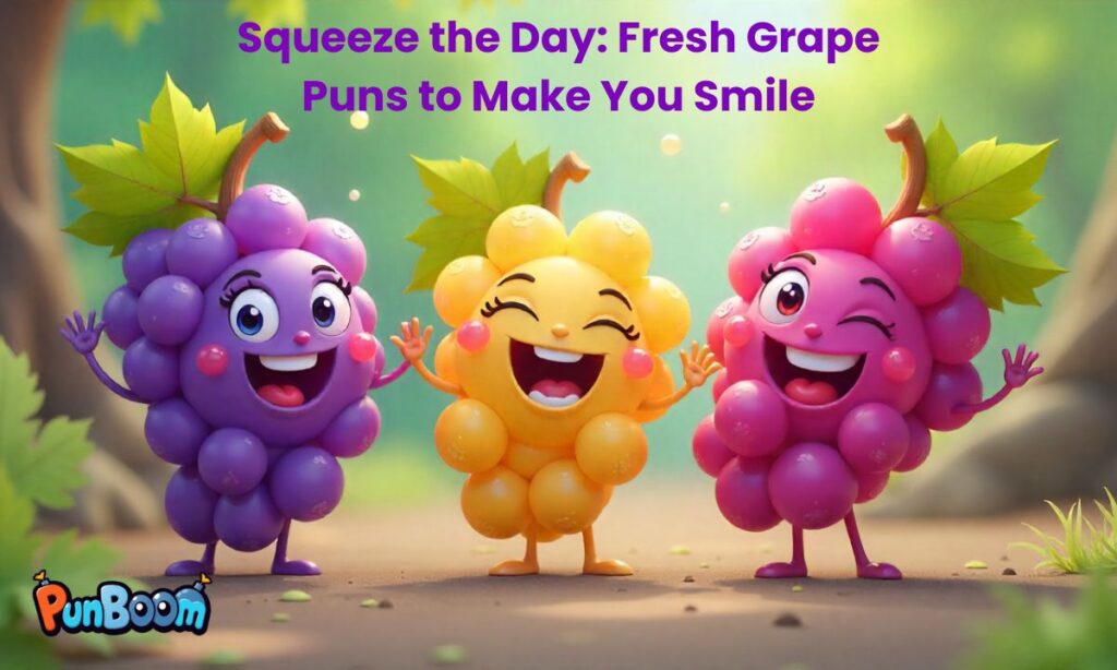 Squeeze the Day Fresh Grape Puns to Make You Smile