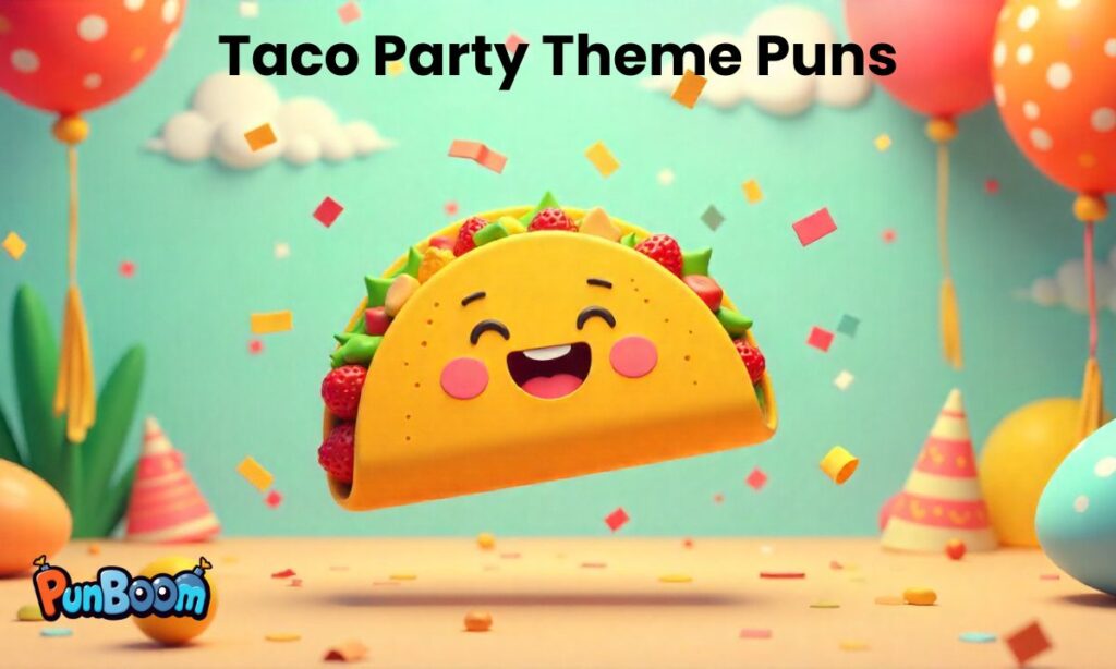 Taco Party Theme Puns