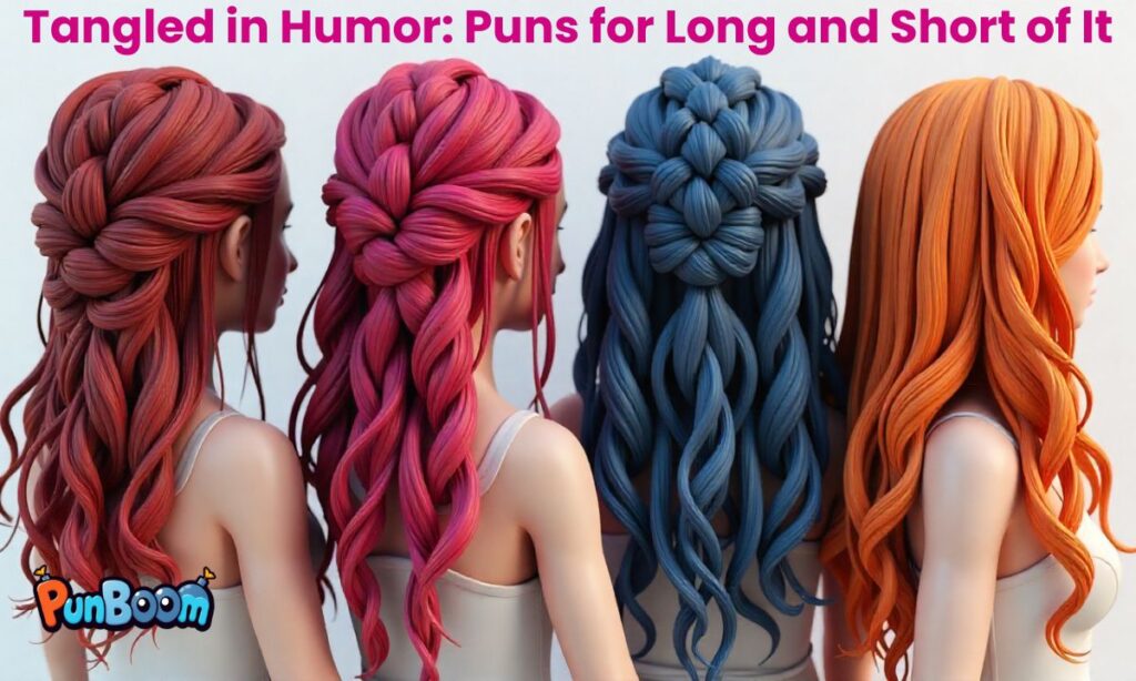 Tangled in Humor Puns for Long and Short of It