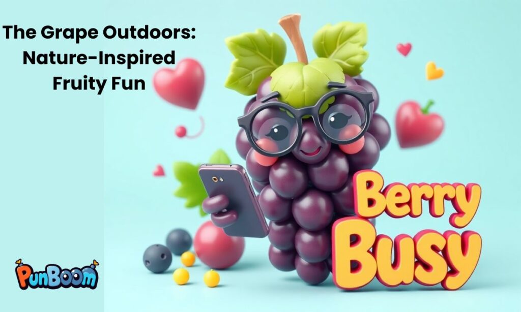 The Grape Outdoors Nature-Inspired Fruity Fun