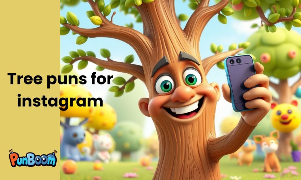 Tree puns for instagram
