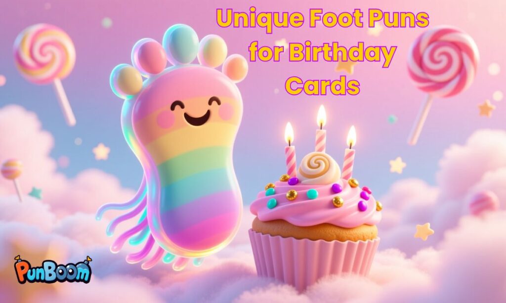 Unique Foot Puns for Birthday Cards