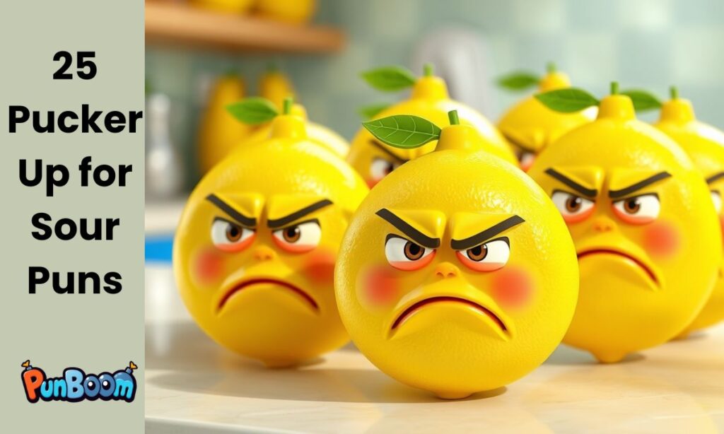 25 Pucker Up for Sour Puns