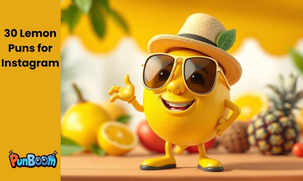 30 Lemon Puns for Instagram