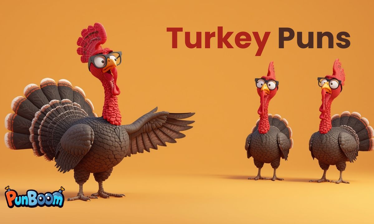 320 Cute Turkey Puns Short & Funny Thanksgiving for Gobble