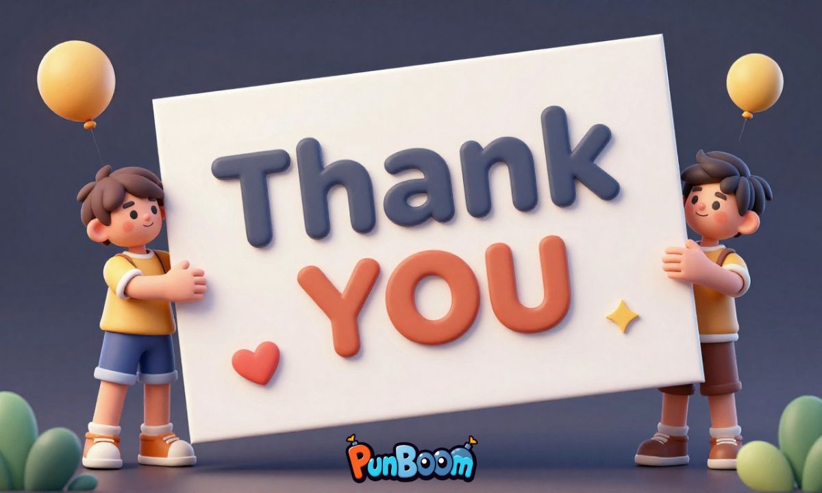 330 Thank You Puns Funny One-Liners For Teachers, Food & Birthday