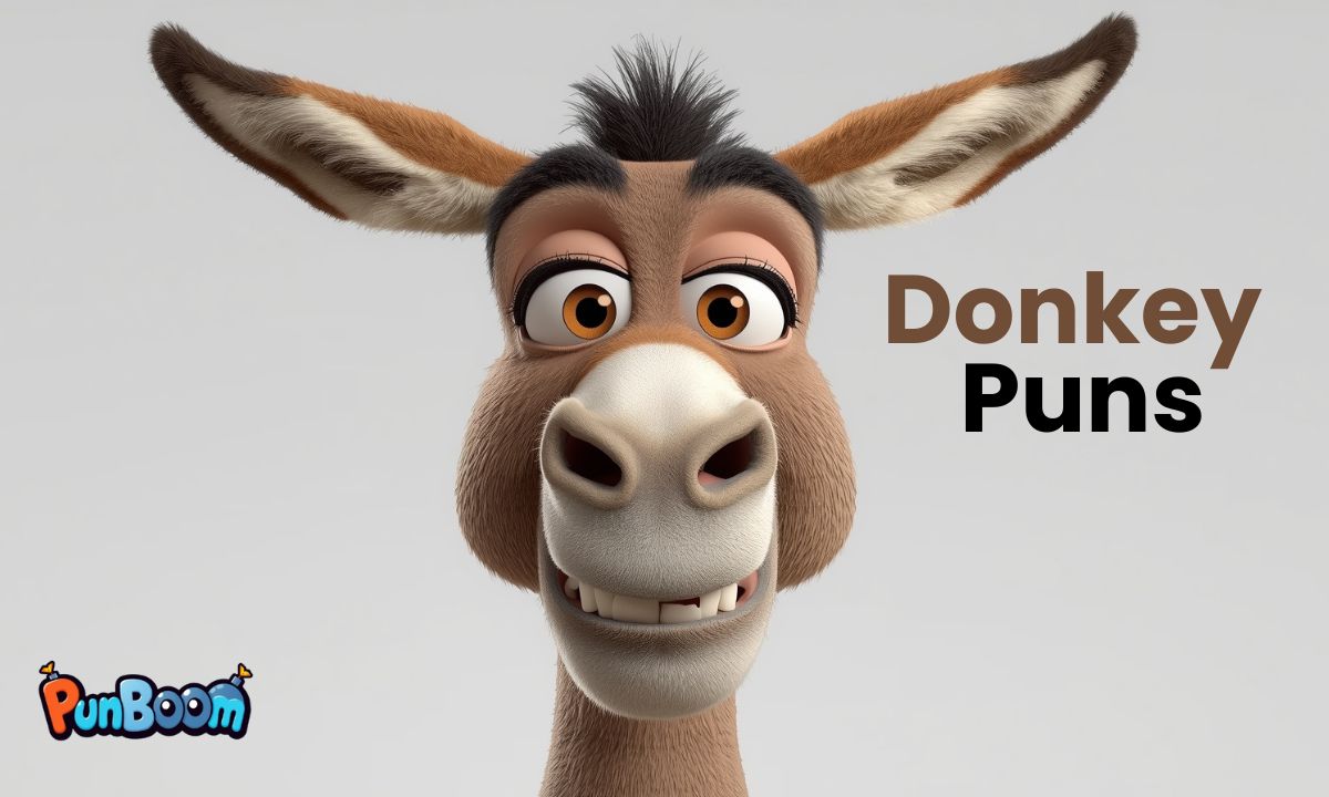 338 Donkey Puns & Funny One-Liners For Adults Captions Instagram