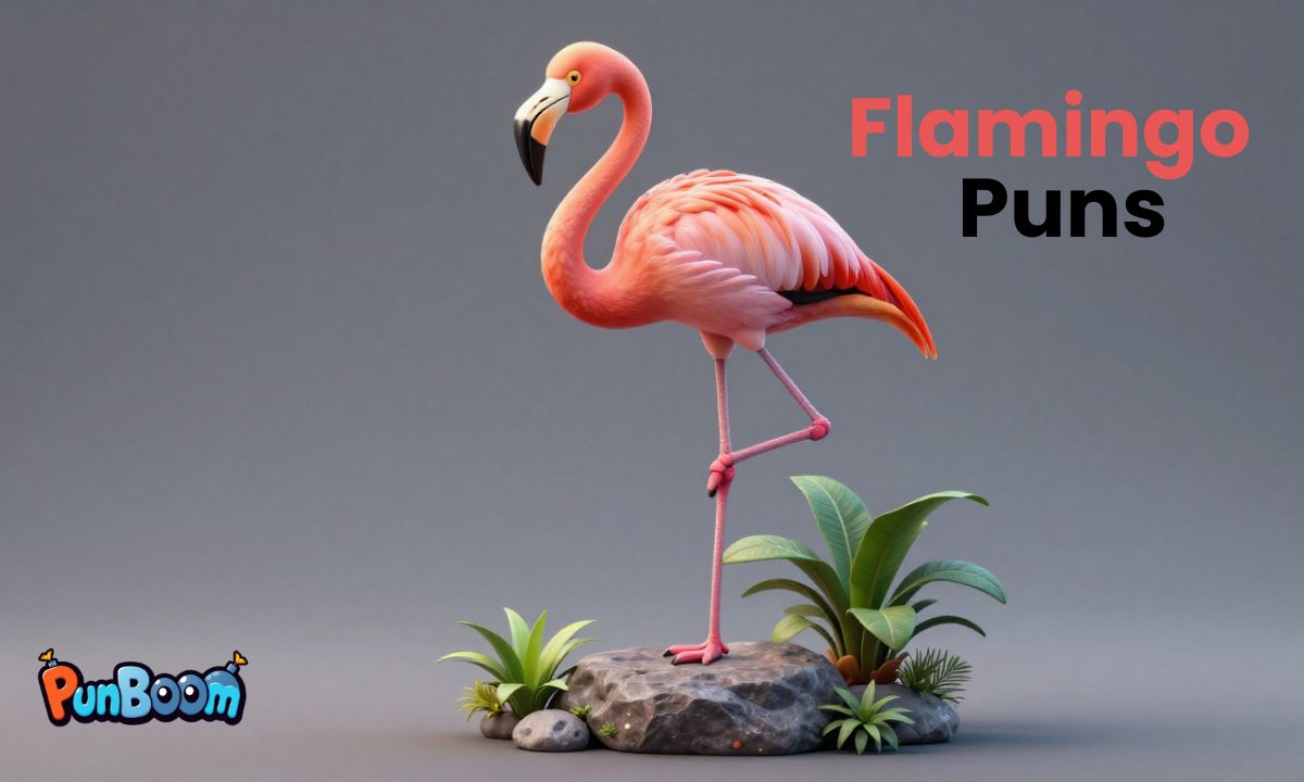 352 Funny Flamingo Puns & One Liners Instagram Captions for Kids & Adults