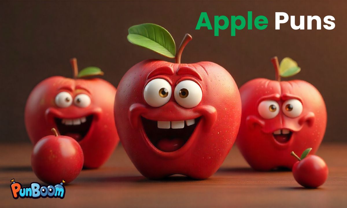 360 Apple Puns Short, Cute & Funny One-Liner Captions